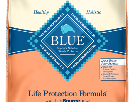 Blue Buffalo Life Protection Natural Chicken & Brown Rice Recipe Large Breed Puppy Dry Dog Food Online Sale