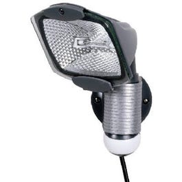 100-Watt Plug-In Motion-Activated Flood Light Discount