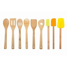 Bamboo Utensil Set, 9-Pc. Online now