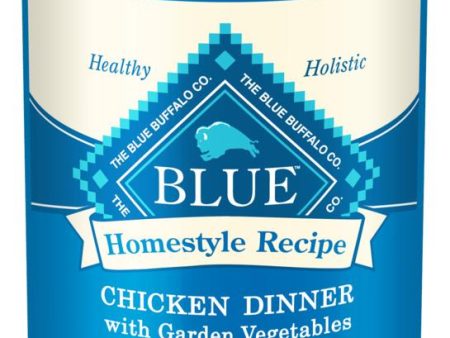 Blue Buffalo Homestyle Recipe Chicken Dinner with Garden Vegetables & Brown Rice Canned Dog Food For Sale