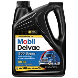 Delvac 1300 15W-40 Super Diesel Engine Oil, Extra High, 1-Gallon on Sale