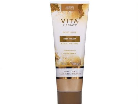 Vita Liberata Body Blur Instant Skin Finish - Momentinio poveikio kremas, kūno makiažas 100ml - Medium For Sale