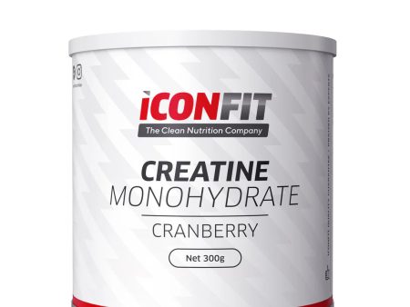 ICONFIT Mikronizuotas Kreatino Monohidratas (300 g) - Spanguolės For Cheap