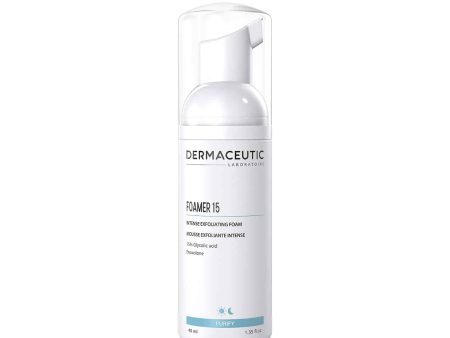 Dermaceutic Foamer 15 Intense Exfoliating Foam Prausiklis su 15% glikolio rūgštimi 40 ml Fashion