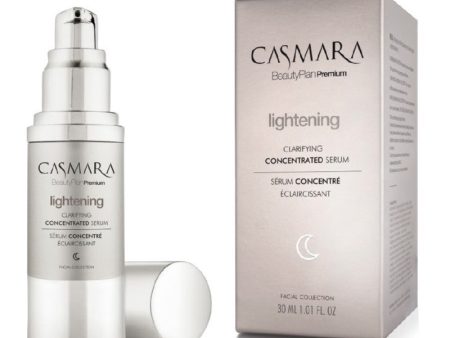 Veido odą skaistinantis ir odos senėjimą stabdantis, koncentruotas serumas Casmara Lightening - Clarifying Concentrated Serum CASA31002 32002, 30 ml Online Sale