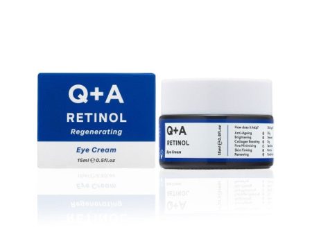 Q+A Retinol Regenerating Eye Cream Atkuriamasis paakių kremas, 15ml Supply