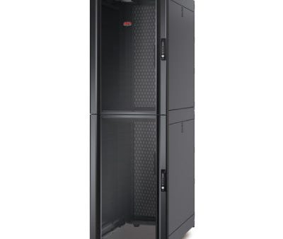 NetShelter SX Colocation 2 x 20U 600mm Wide x 1070mm Deep Enclosure with Sides Black Online Hot Sale