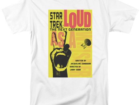 STAR TREK : THE NEXT GENERATION SEASON 2 EPISODE 5 S\S ADULT 100% COTTON 18\1 T-SHIRT WHITE 3X Sale