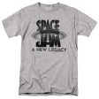 SPACE JAM : A NEW LEGACY : SPACE JAM : A NEW LEGACY LOGO BLACK S\S ADULT 100% COTTON 18\1 T-SHIRT Athletic Heather XL on Sale