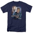 STAR TREK : NEELIX S\S ADULT 100% COTTON 18\1 T-SHIRT NAVY SM Discount